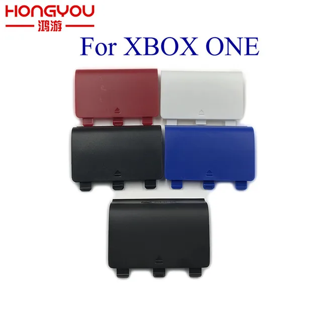 Special Price New Replacement black battery cover cap door back shell for xbox one controller For xboxone gamepad