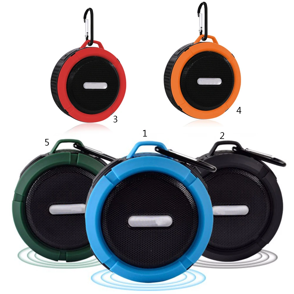 Мини беспроводной Bluetooth Портативный Открытый велосипед Водонепроницаемый Динамик для iPhone samsung смартфон