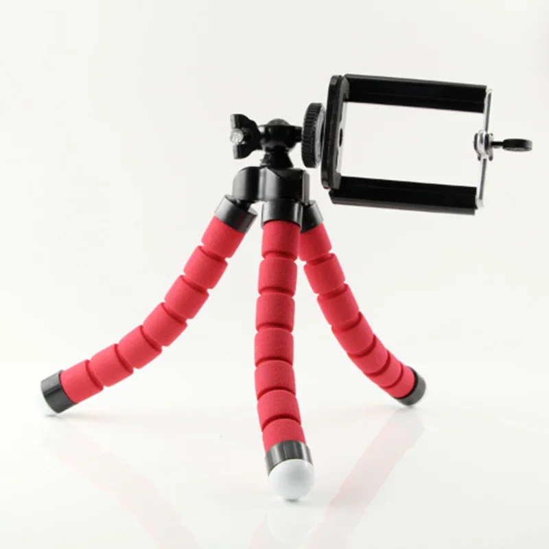 

Flexible Sponge Octopus Mini Tripod for IPhone Mini Camera Tripod Phone Holder Clip Stand
