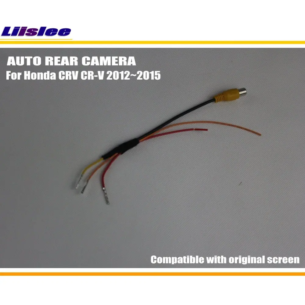 HD Car Rear View Back Up Reverse Camera Sets For Honda CRV CR-V 2012~2015 / Night Vision / RCA & Original Screen Compatible