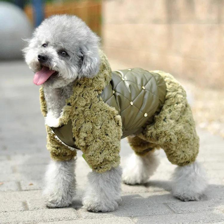 Одежда для собак CoolPaw утепленный хлопковый Зимний пуховик собак|Пальто и куртки