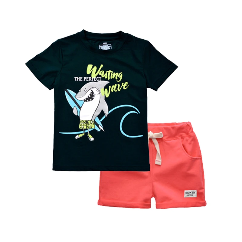 Details about   NWT Ocean Sea Animals Boys Short Sleeve Button Shirt & Shorts Outfit Set 