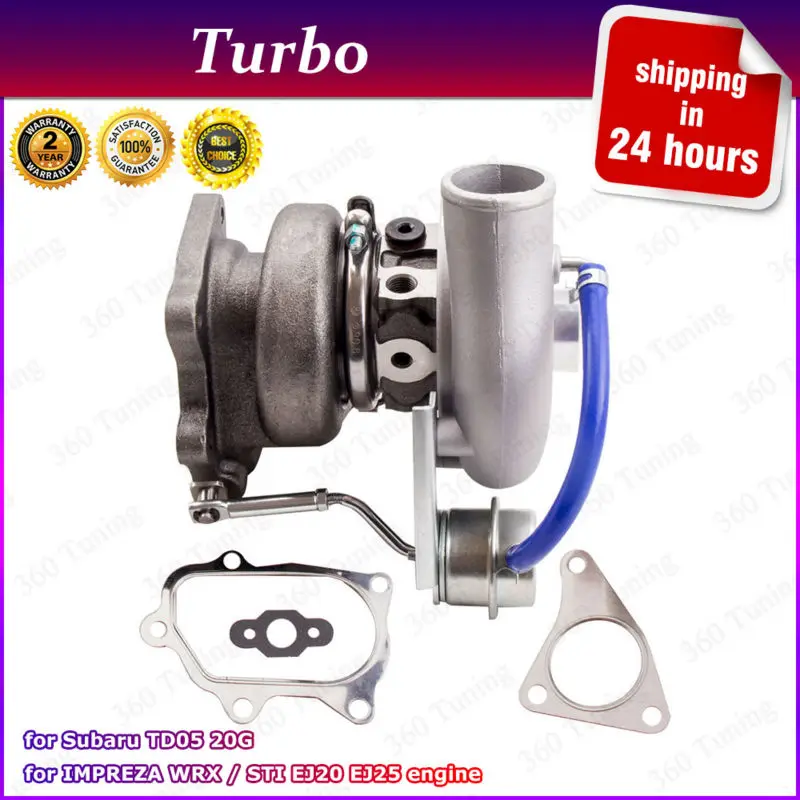 Turbo Charger Турбокомпрессор для Subaru Impreza WRX STI TD05 20 Г EJ20 EJ25 TuningTD05 02 03 04 05 06 нефти |