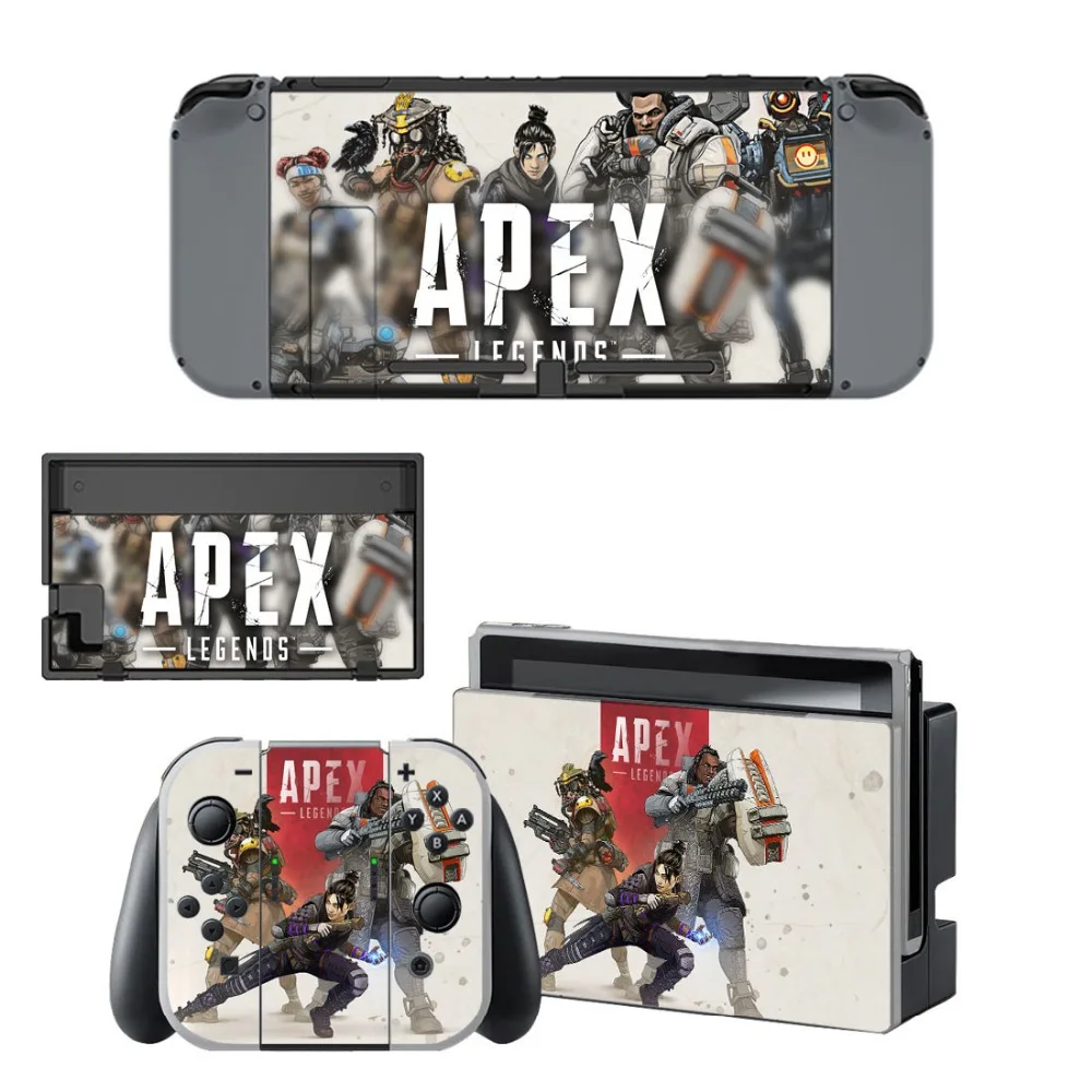 Аниме игра Apex Legends Кожа Наклейка для консольный переключатель Nintendo Геймпад контроллер Nintendo переключатель игры виниловые наклейки крышка