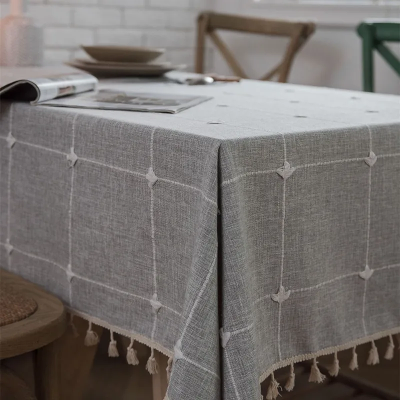 Tovaglia Cucina плед скатерть на стол льняная скатерть покровно Rectangulaire в сдержанном стиле Manteles Tafelkleed