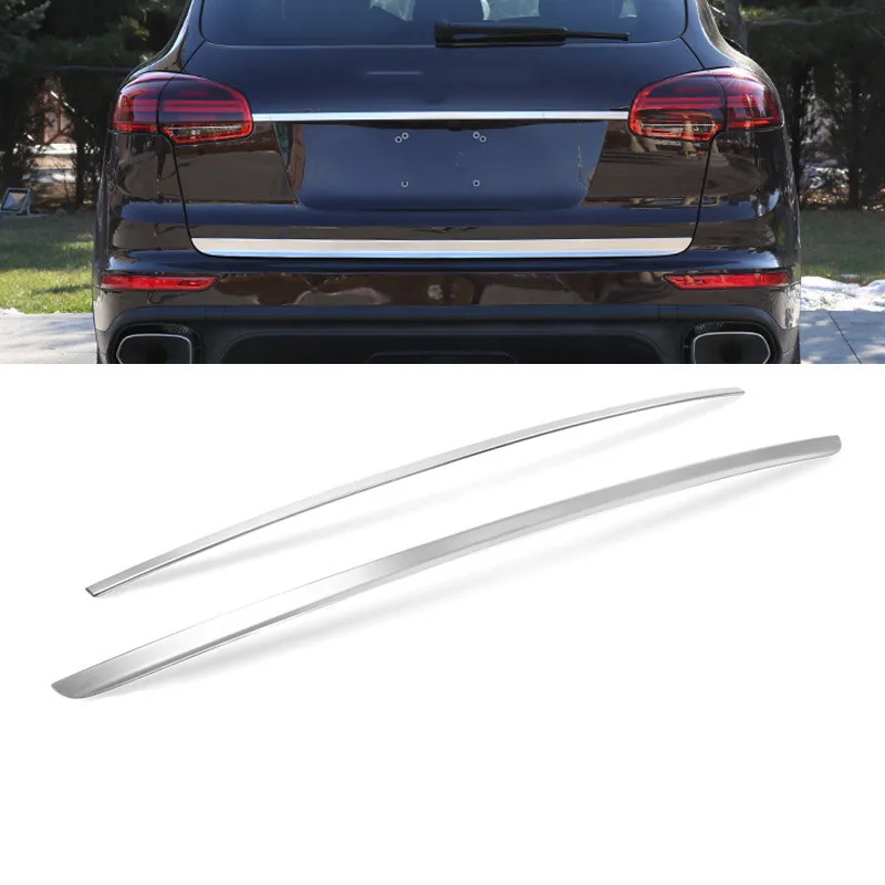 Car Rear Trunk Door Trim Protector Guard Upper And Lower Trunk Door