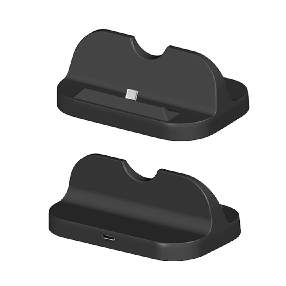 DC 5 В игровая консоль Зарядное устройство Док-станция Подставка игра мини USB зарядное устройство источник питания база черный для nintendo Переключатель консоли