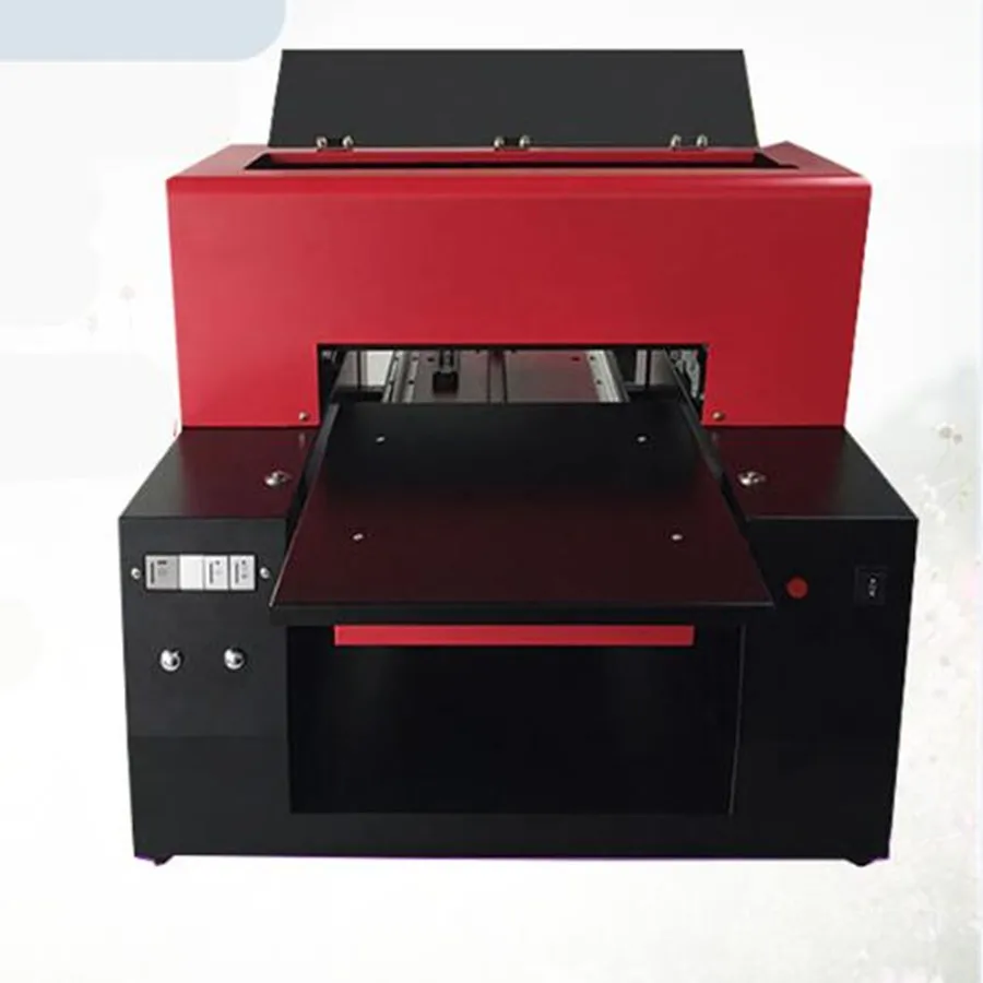 Small Flatbed Embossed Mobile Phone Case Printer / High