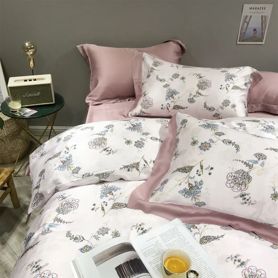 Hot Offer Modern Design Pastoral Bedding Set Adult Teen Girl Full