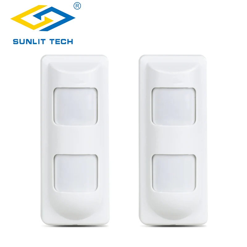 Sunlit Tech IP65 Waterproof Wired Microwave Dual PIR Motion Detector