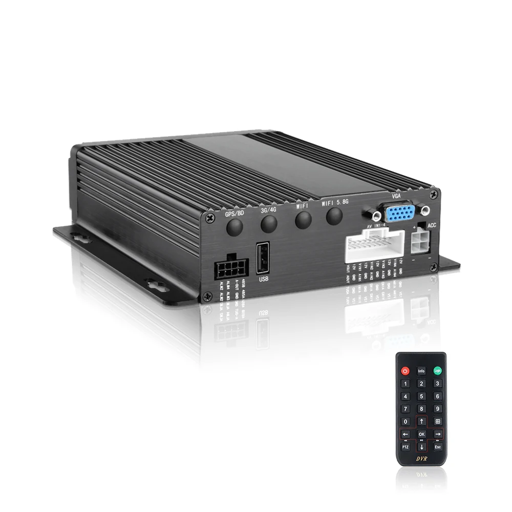  4CH AHD Mobile DVR for Taxi Car CCTV Recorder Factory Direct Batch MDVR School Bus Truck Surveillan - 32978683318
