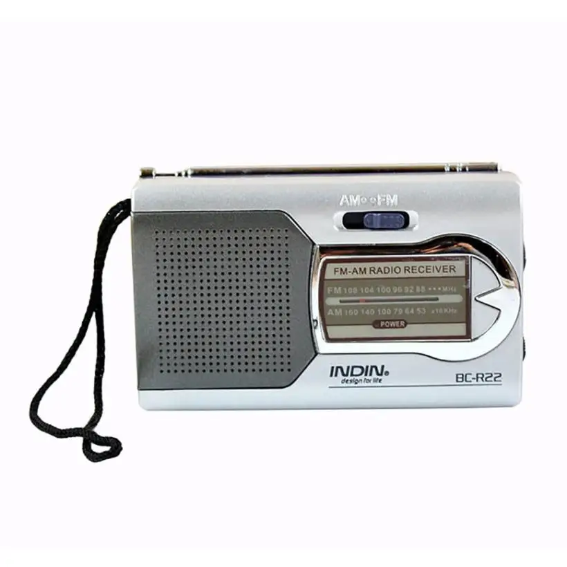 

Mini Portable Pocket AM/FM Telescopic Antenna Battery Powered Radio Receiver drop shipping oct10