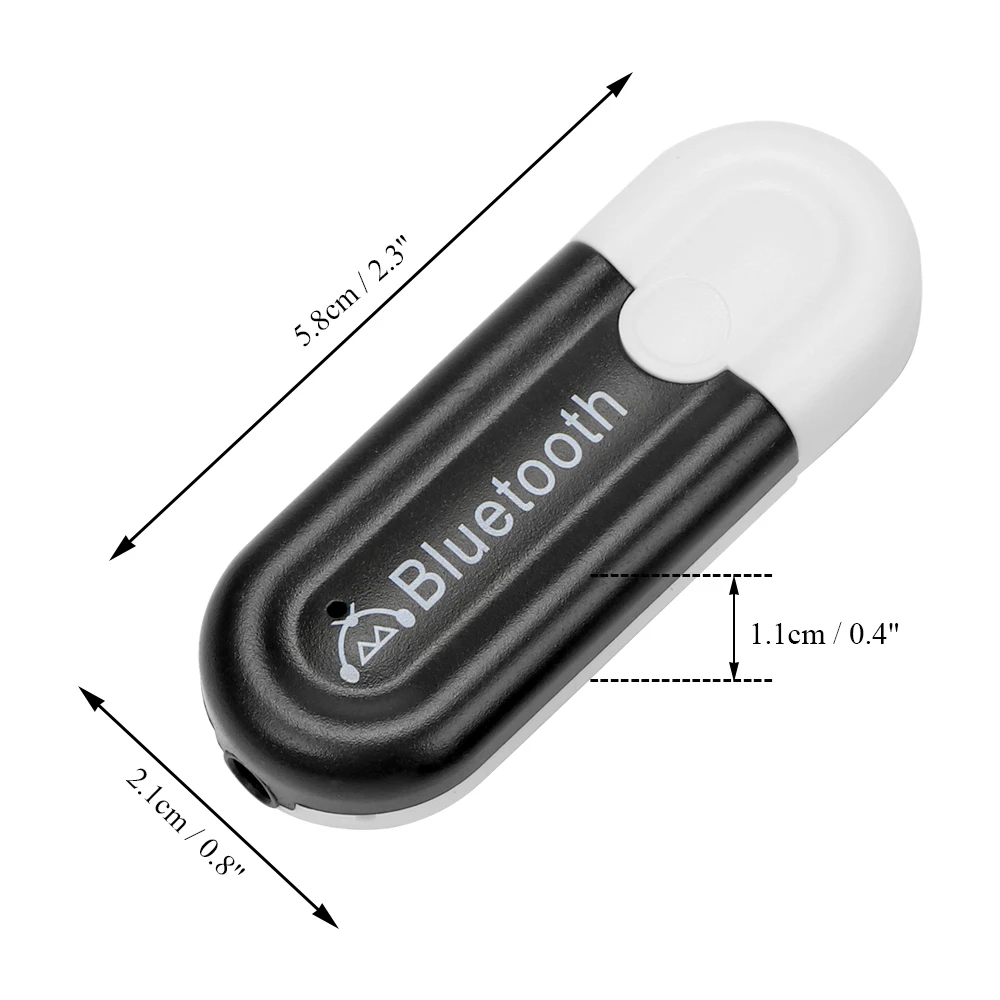 Bluetooth приемник VAORLO 2 в 1 3 5 мм USB с микрофоном|Беспроводные адаптеры| |