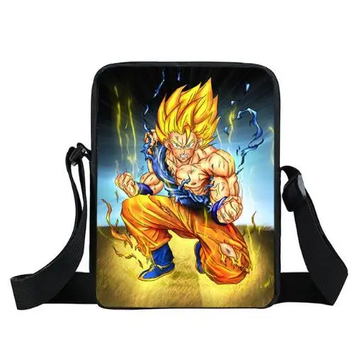 Мини-сумка-мессенджер с принтом Dragon Ball Z, женская сумка, Детские Наплечные сумки для девочек, симпатичная сумка через плечо, Книжная сумка