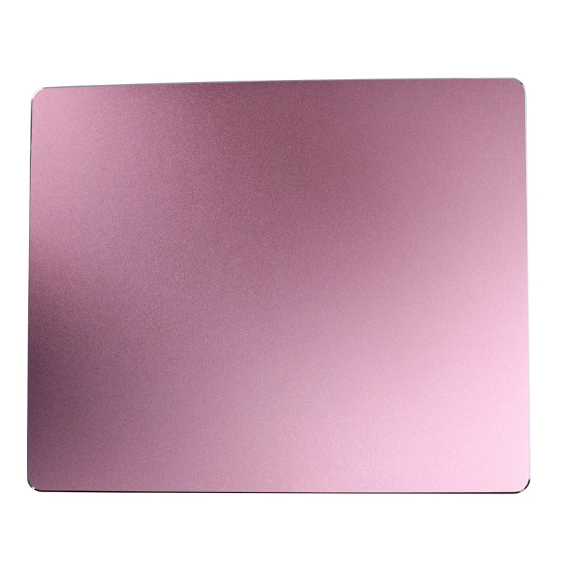 Rose Gold Матовый тонкий алюминиевый коврик для мыши 246x202 мм, компьютерный коврик для ноутбука, игровой коврик для мыши для Apple, Mackbook - Цвет: Rose Gold