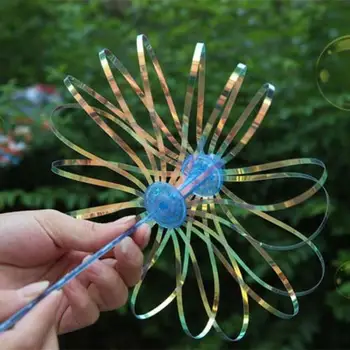 

1Pc Funny Popular Soap Bubble Colorful Shook Stick Blowing Bubble Play