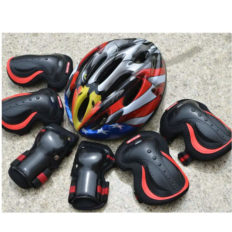 Roller Skates Pads With Full Set Of Roller Skates Gear For Adult
