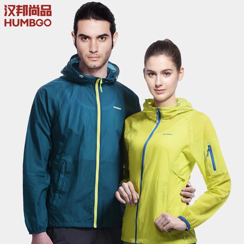HUMBGO outdoor sun protection jacket UPF35 spring summer UV protective