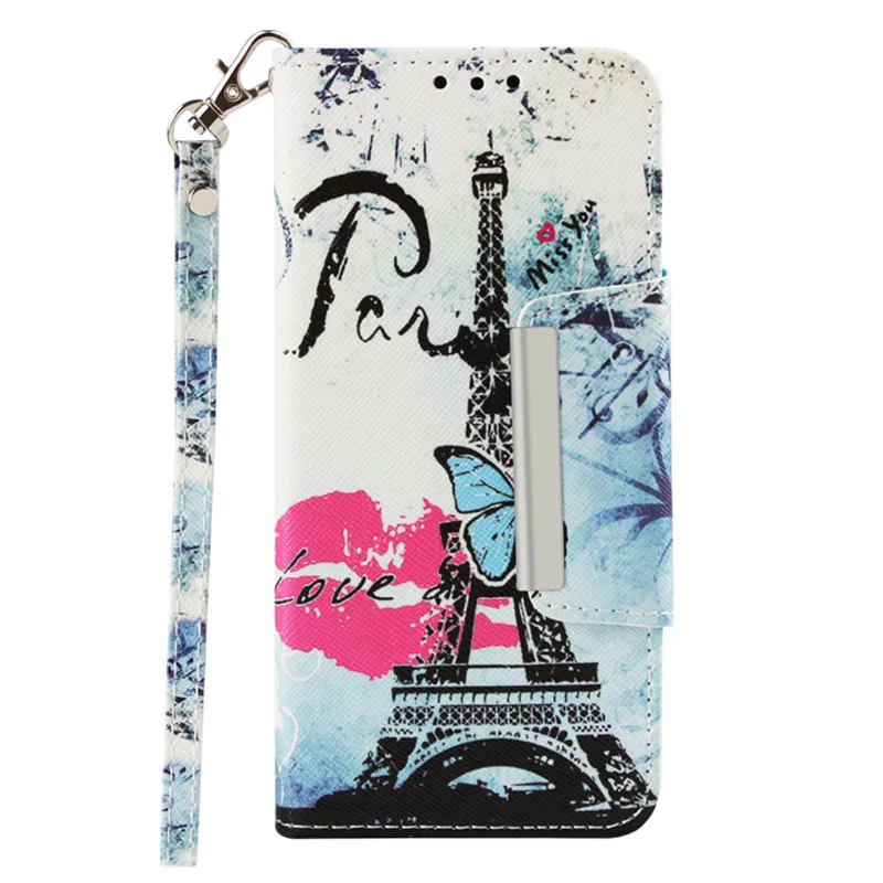 Wekays Coque для Xiaomi RedMi Note 4 X RedMi Note 4X башня из мультфильма Кожаные чехлы Чехол для Xiaomi RedMi Note 5 Pro чехлы