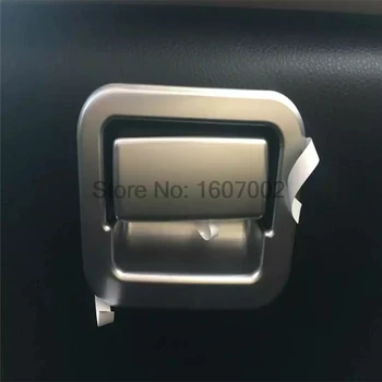 

For Toyota RAV4 RAV 4 2016 ABS Matte Chrome Gloves Box Handle Buckle Cover Trim Auto Accessories 2Pcs Car Styling