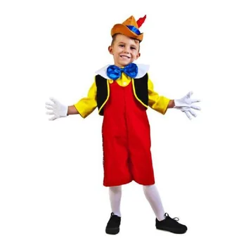 

Deluxe Child Woonden Puppet Boy Pinocchio Famous Fairytale Character Cosplay Costume Great Option For Halloween Or Any Event