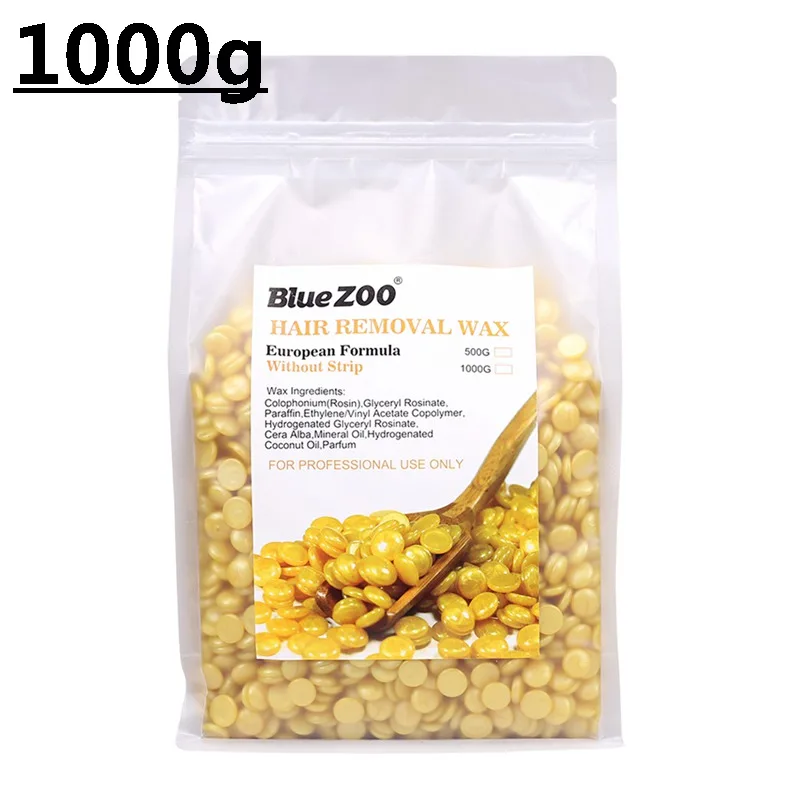 Gold Hot Wax Depilatory Pearl Hard Wax Beans Brazilian Granules Hot Film Wax Bead Pellets No Strip Body Bikini Hair Removal Bean - Цвет: Gold