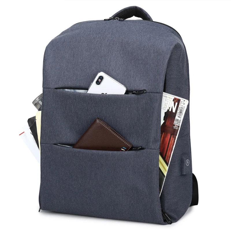 

New Waterproof Travel Backpack Men Large Capacity Teenager Male Mochila Back Anti-thief Bag USB Recharging 15.6" Laptop Backpack