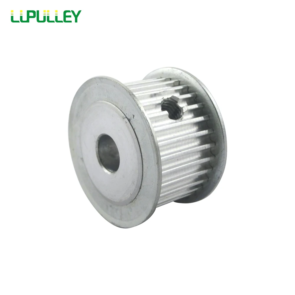 LUPULLEY HTD3M ременный шкив 24T диаметр 5/6/6,35/8/10/12/14 мм ремень Ширина 16 мм синхронный мотор для центрального движения колеса Алюминий сплава 1 шт