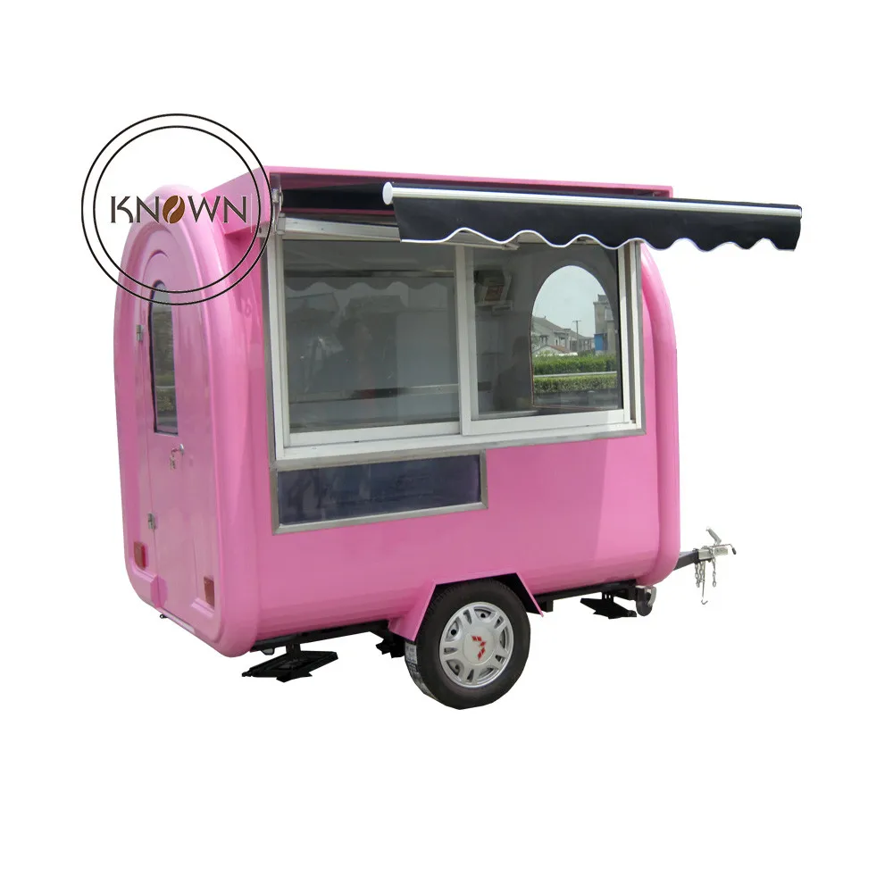 US $1.522.50 2018 latest type china mobile food cart street food kiosk cart for sale