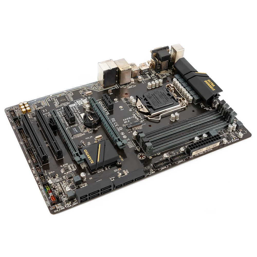 Gigabyte GA-Z170-HD3 DDR3 рабочего Материнская плата Z170-HD3 DDR3 Z170 LGA 1151 Core i7 i5 i3 DDR3 64G SATA3 USB3.0 VGA HDMI DVI ATX