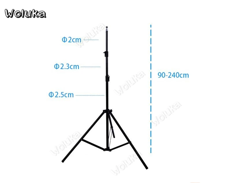 3m Height Professional Photography Metal Lighting Stand Spring Buffer Holder for Studio Flash Light Durable