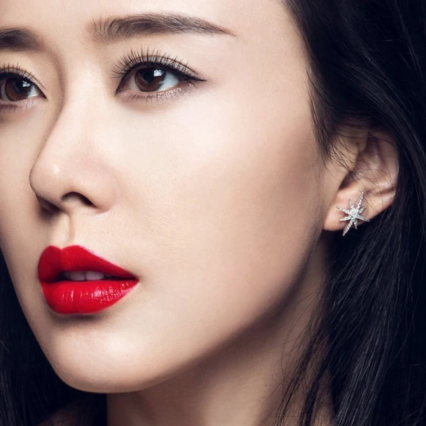 Двусторонние жемчужные серьги в Корейском стиле популярные ювелирные изделия из