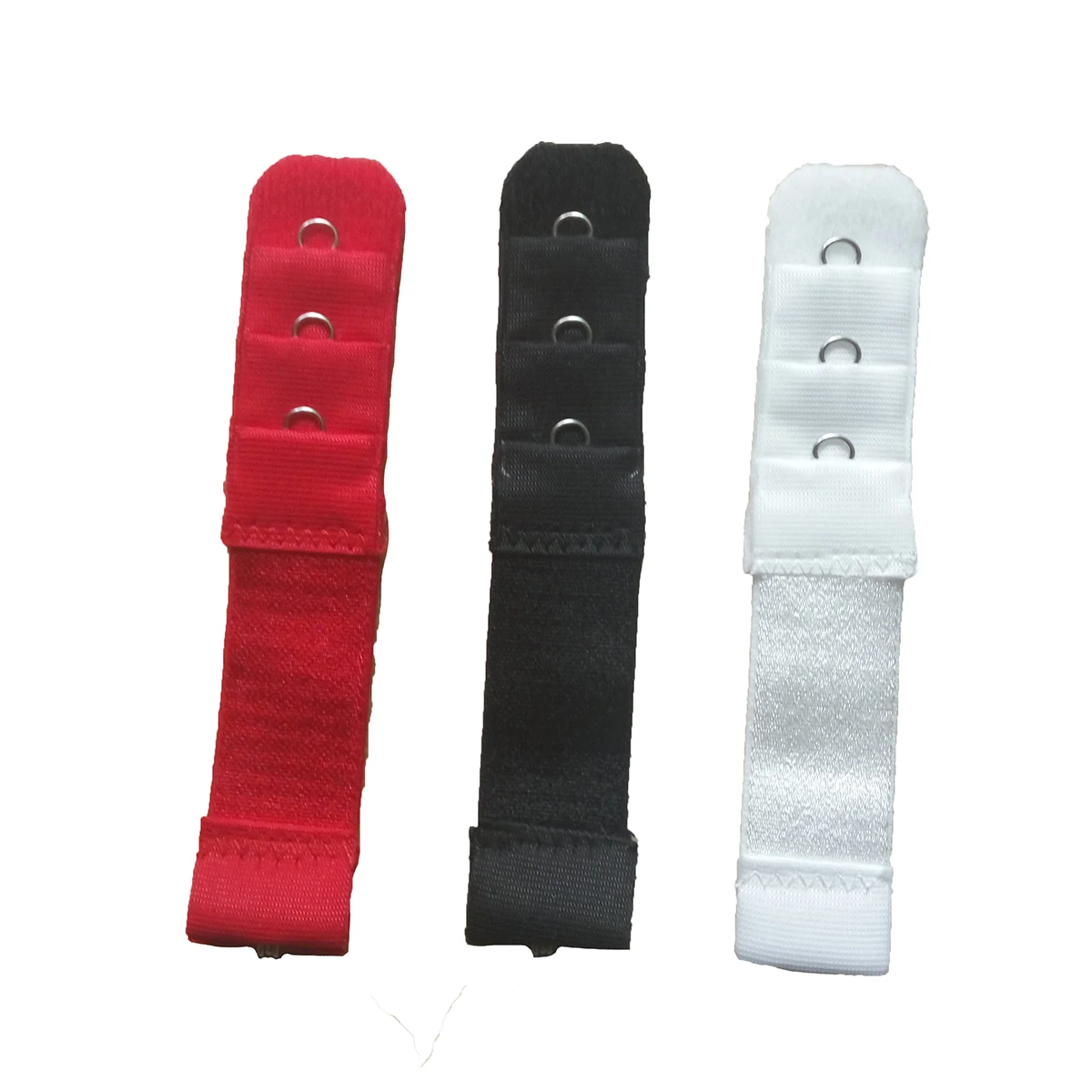 1 Rows 3 Hooks Bra Extender Women Clasp Extension Elastic On Strap Soft