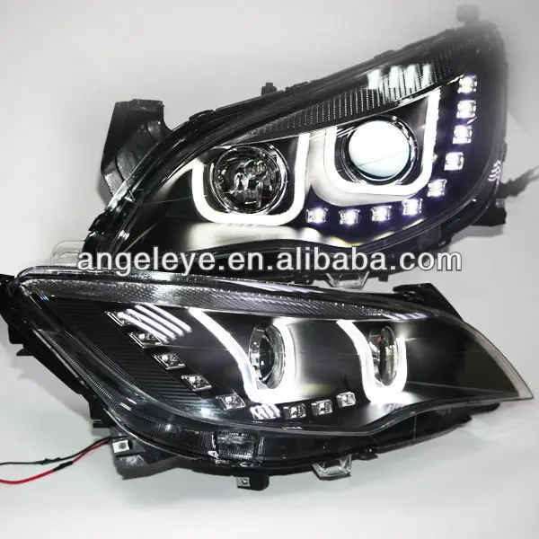 

2010-2013 Year for Excelle XT Opel Astra LED U Style Angel Eyes Head Lamp with Bi Xenon Projector Lens LDV2