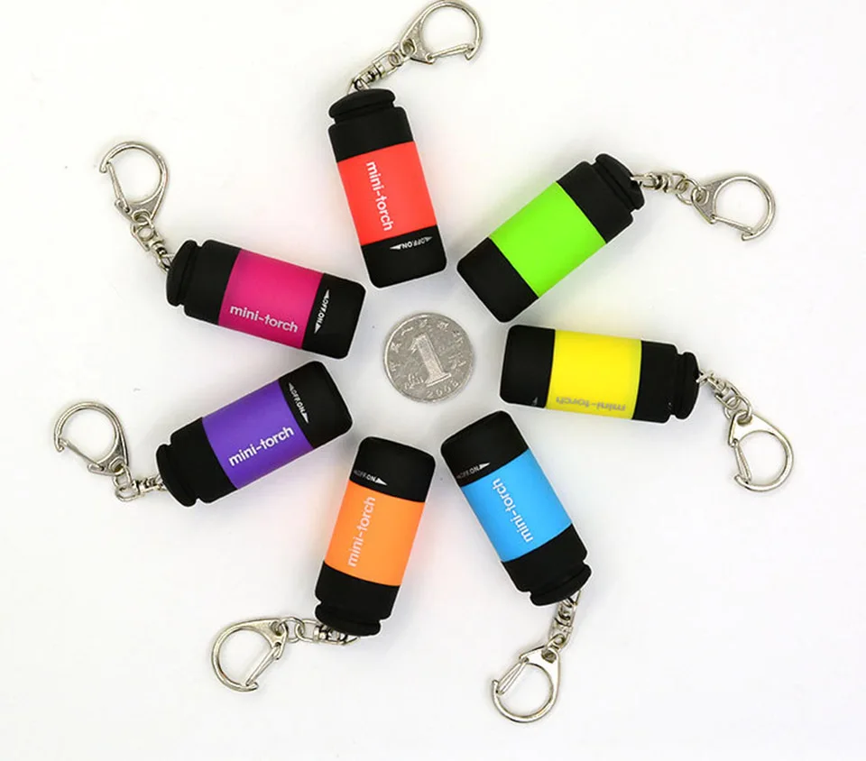 USB Rechargeable Light Lantern LED Flashlight Lamp Multicolor Portable  (5)