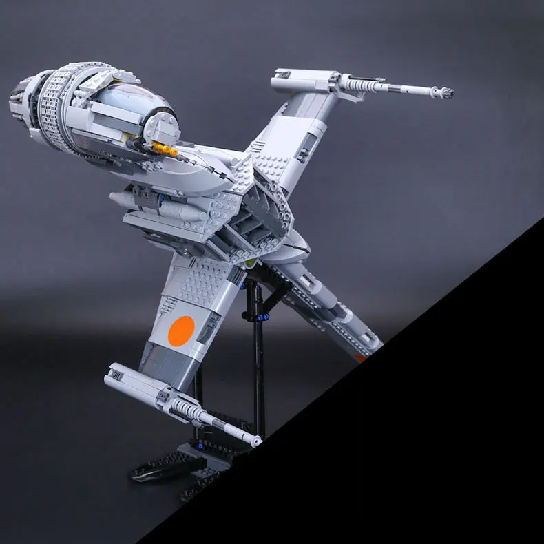 

2017 New 05045 1487Pcs Star B- Starfighter Wing Model Building Kits Bricks Compatible Toys Gift 10277 Funny Toy War