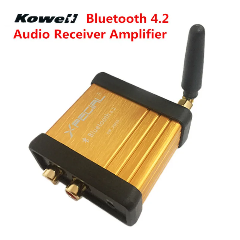 New Bluetooth 4.2 DC 5v Low Delay Audio Receiver Amplifier Adapter HIFI