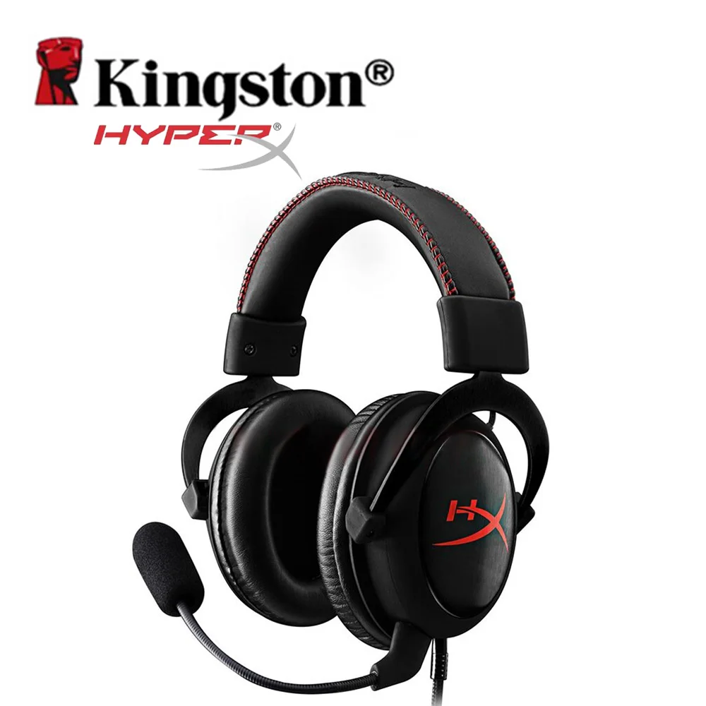 Kingston HyperX Gaming Headset Cloud Core Black Auriculares Gaming Hi Fi Headphones for PC Tablet Mobile