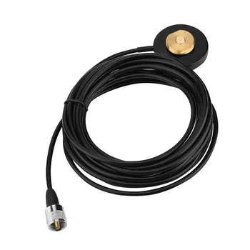 

SOONHUA NMO Base UHF/VHF NMO Mount Magnetic Bases For Car Mobile Radio Antenna With Cable