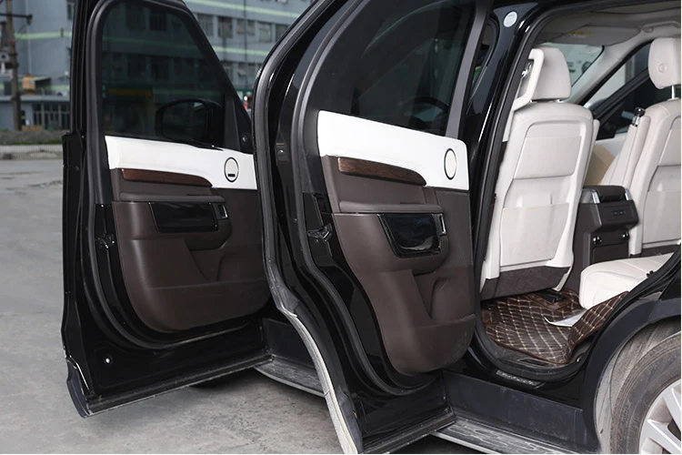 Запасные части для Land Rover Discovery 5 ABS Carbon хромированная декоративная панель для внутренней отделки дверей аксессуары LR5