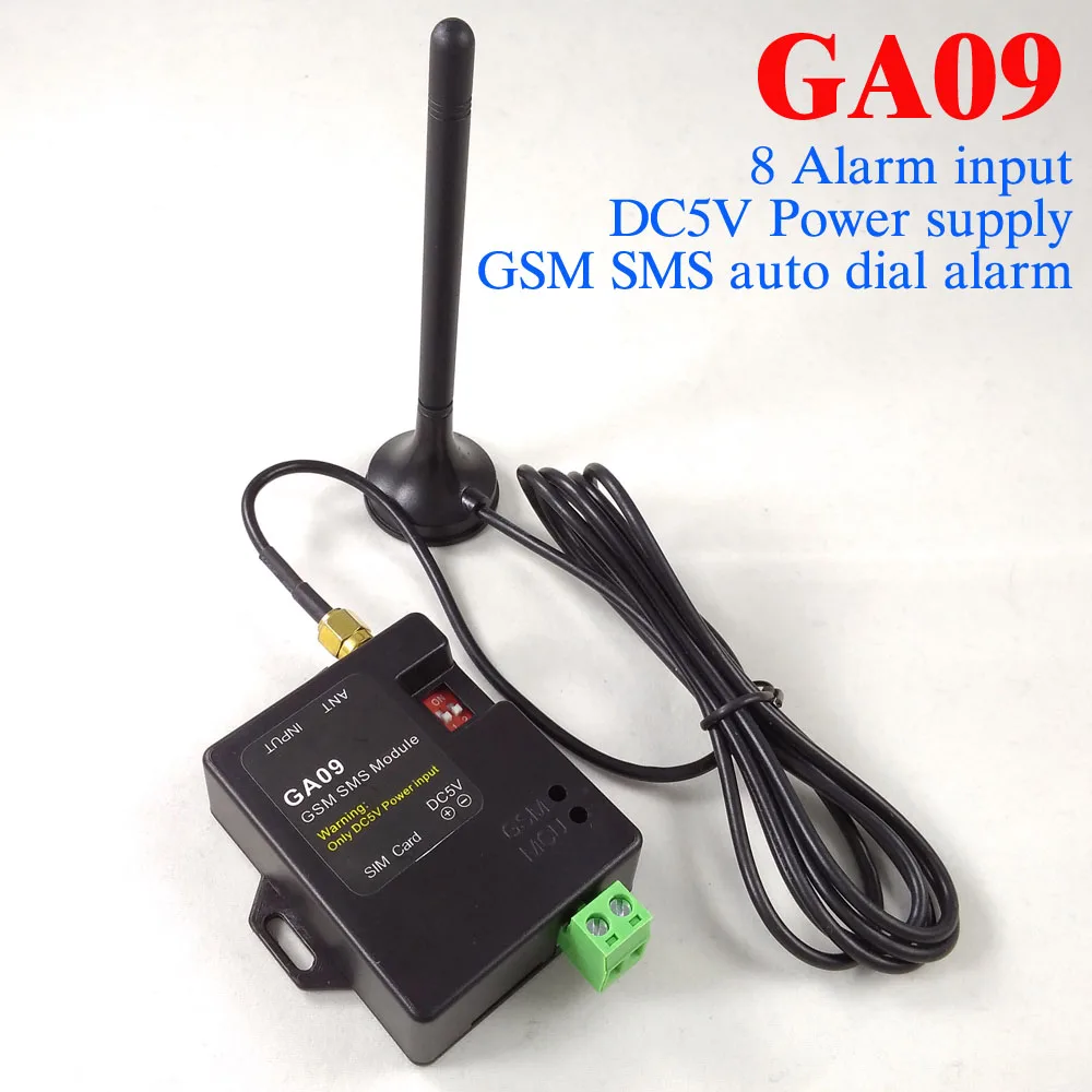 GA09 GSM система сигнализации с управлением через приложение SMS оповещение