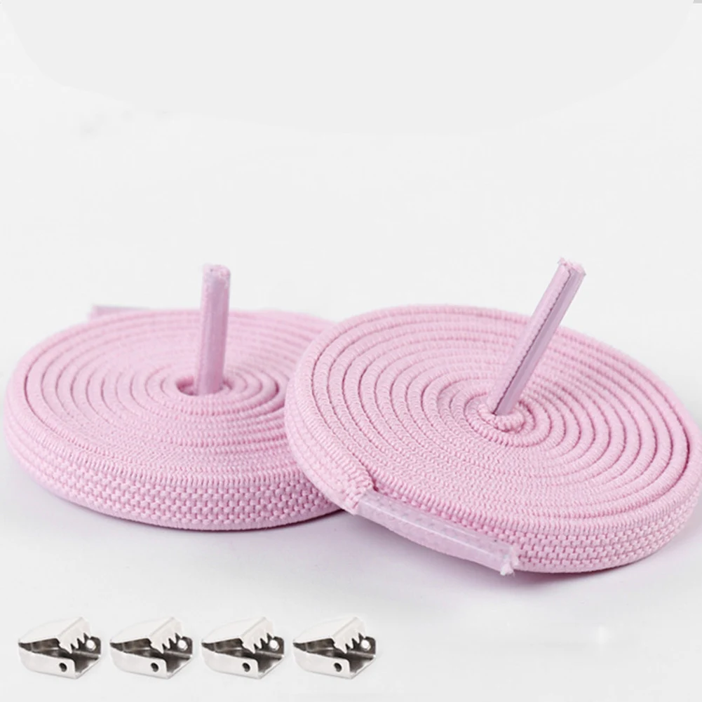 1 Pair Lazy Shoelaces Free Tie-free Shoelace Stretch Elastic Lazy Shoelaces Flat Shoe Laces Candy Color High Quality Shoelace 1 Pair Lazy Shoelaces Free Tie-free Shoelace Stretch Elastic Lazy Shoelaces Flat Shoe Laces Candy Color High Quality Shoelace
