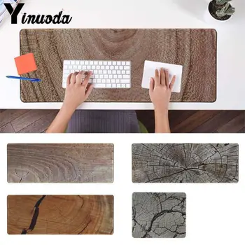 

Yinuoda Personalized Cool Fashion Wood grain Rubber PC Computer Gaming mousepad Size for 250*290 300*900 400*900cm
