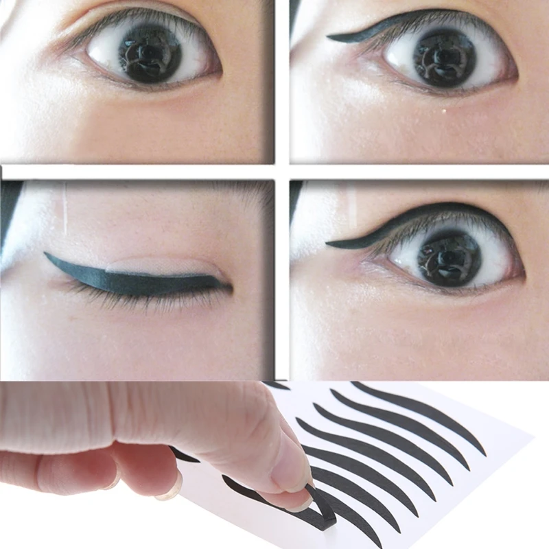 80 Pairs Self adhesive Invisible Double Eyelid Sticker Eye Tape Paste
