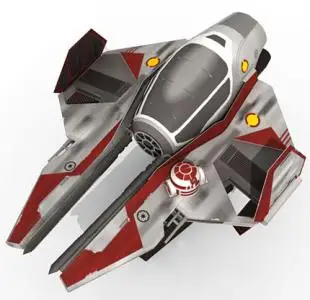 

Star Wars ETA-2 Warship Aircraft Paper Model