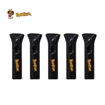 

HONEYPUFF Premium Flat Rolling Glass Filter Tips Glass Mouth Tips Easily Cleaned 100% Reusable Hand Rolls Paper Holder