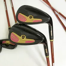 Новые женские клюшки для гольфа Majesty Prestigio 9 утюги для клубов 5-11.Aw, Sw клюшки для гольфа с графитовая клюшка для гольфа L flex