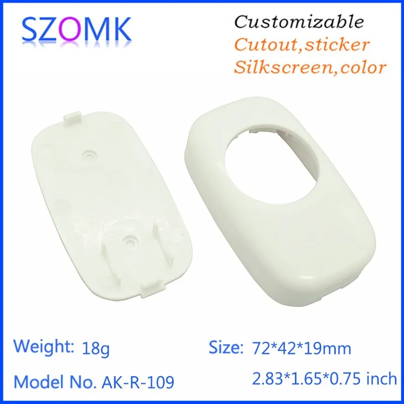 szomk IC card reader plastic enclosure for electronics project plastic sensor junction box distribution box instrument case plastic housing for pcb (5)
