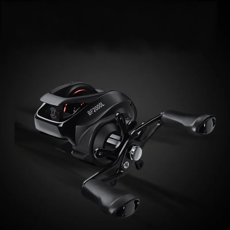 LINNHUE, лучшая катушка для baitcasing 8,1: 1 12+ 1BB, катушка для ловли басов, 8 кг, Макс., тянущаяся левая и правая рука, Усиленная нейлоновая катушка белого баса
