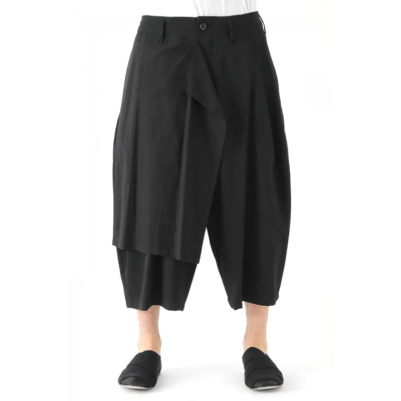 M~ 4XL! Для мужчин одежда GD стилист волос Модные свободные прямые джинсы стрейч широкие брюки праздничные "плюс сайз" костюмы